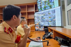 Danh sách 49 điểm lắp đặt camera phạt nguội tại Hà Nội. Ảnh: Tô Thế