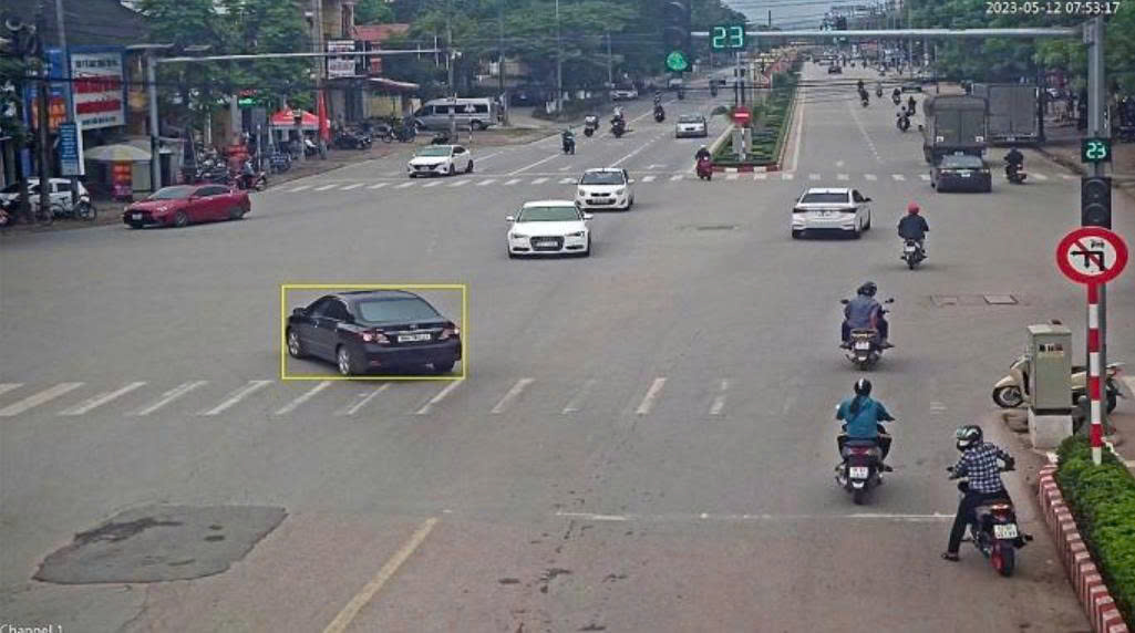 Trường hợp phương tiện bị phạt nguội. (Ảnh minh hoạ)