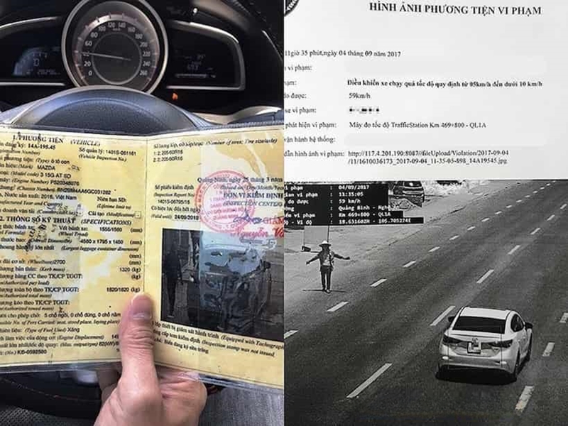 Cách xử lý khi xe đứng tên người khác bị phạt nguội
