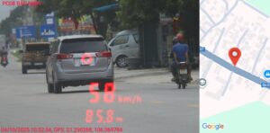 Phạt nguội do tô chạy quá tốc độ. Ảnh: Phòng CSGT Công an tỉnh Bắc Ninh
