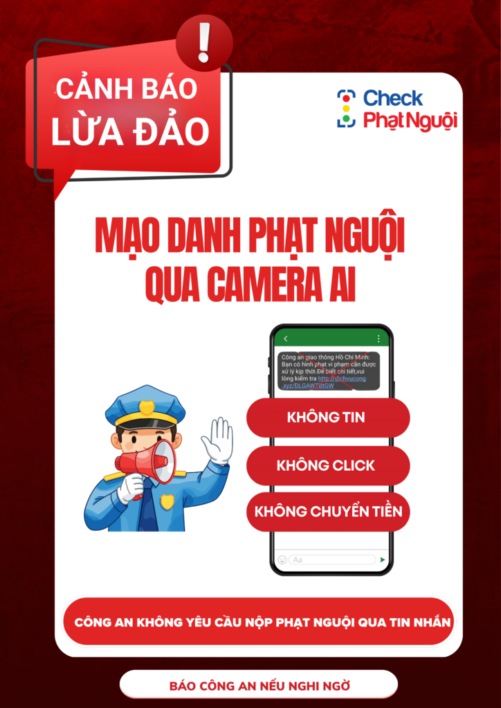 Cảnh giác thủ đoạn giả danh CSGT gửi tin nhắn phạt nguội để lừa đảo