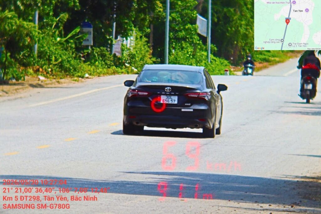 Công bố danh sách 831 phương tiện bị phạt nguội tại Bắc Ninh (25-31/5/2026) 22 phạt nguội Bắc Ninh