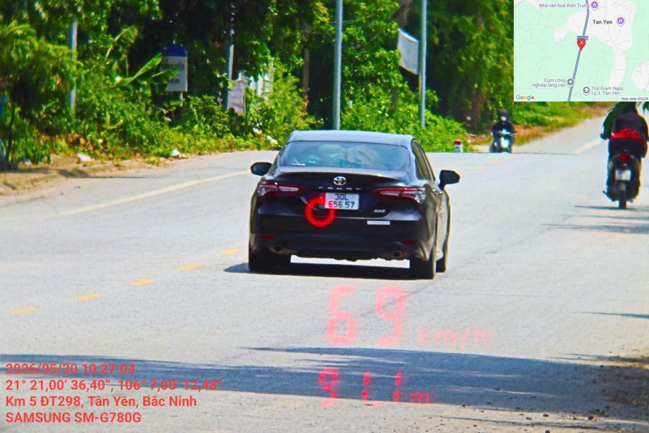 phạt nguội Bắc Ninh